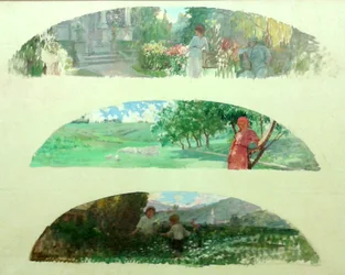 Ohne Titel [Studie für die Dekoration des Hauses von Oswaldo Cruz]